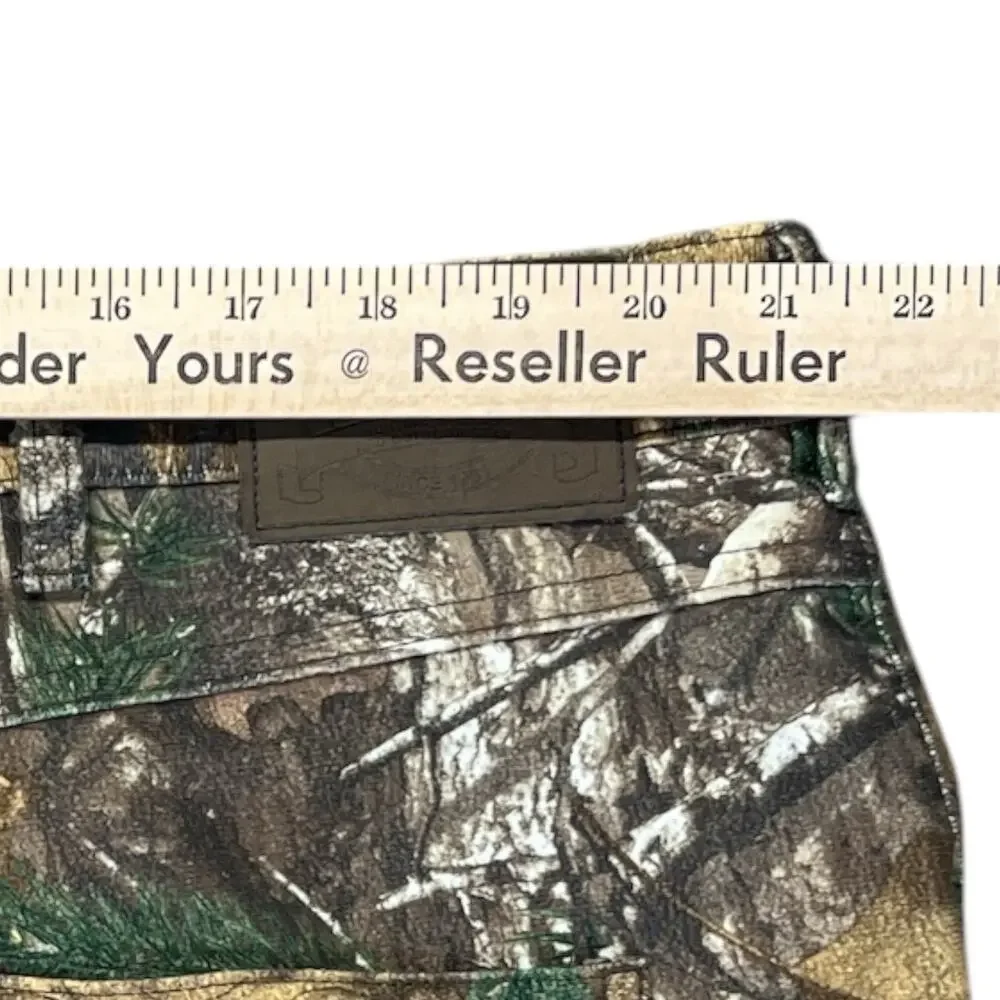 Cabela’s Mens Size 44 Pants Heavy Duty Hunting Cargo Woodland Camo Seclusion3D